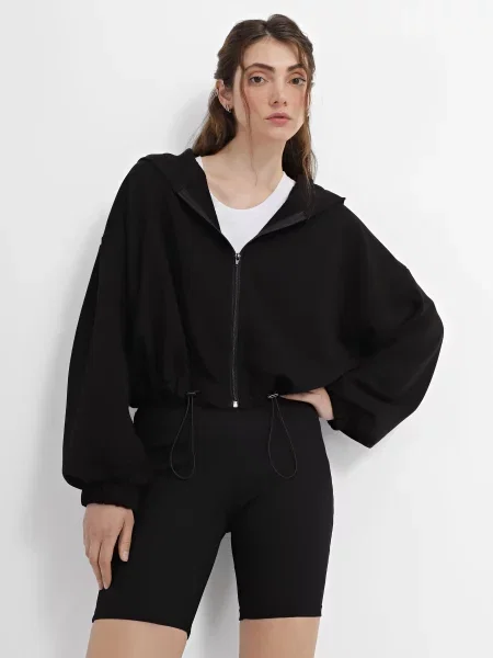 INTERTOP KALUSH Кофта Без підкладки чорний