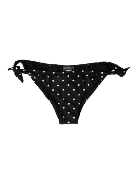 Bikini Dolce And Gabbana w grochy czarny