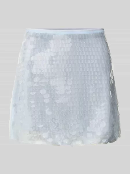 Spódnica mini z cekinowym obszyciem model Sequin' Gina Tricot