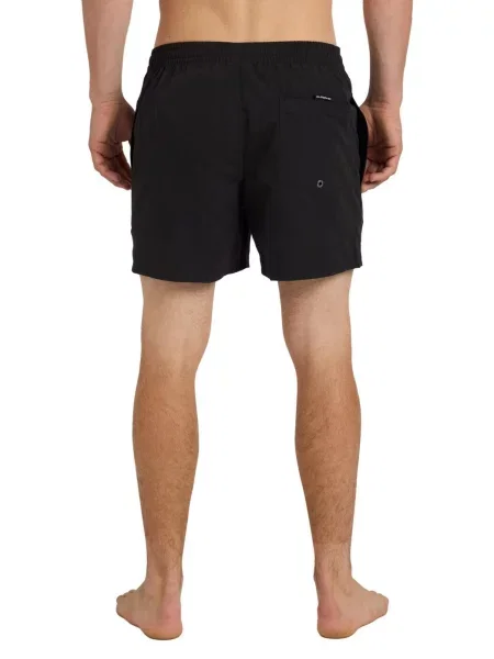 Szorty kąpielowe dla Mężczyzn EVERYDAY SOLID VOLLEY czarne