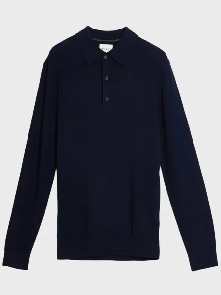 Лонгслив Gant синий