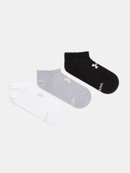 Unisexové ponožky Under Armour UA Essential No Show sivá