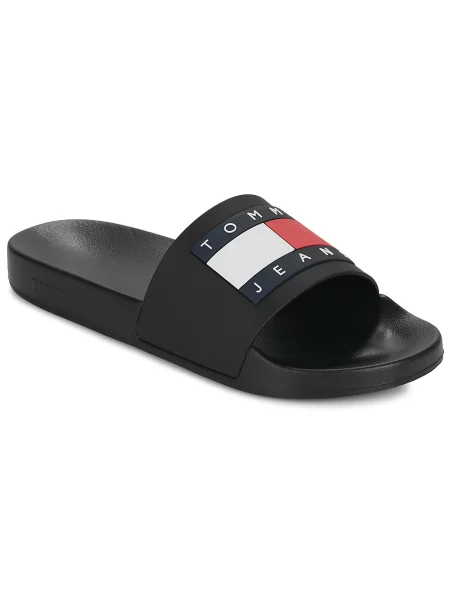 Papuče Tommy Hilfiger crna
