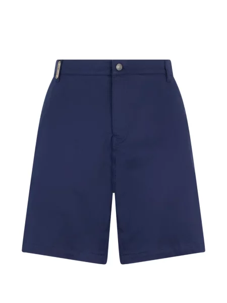 Cu centură pantaloni scurți Moschino albastru