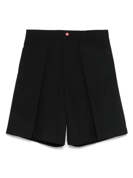 Pantaloni scurți Casablanca plisate negru