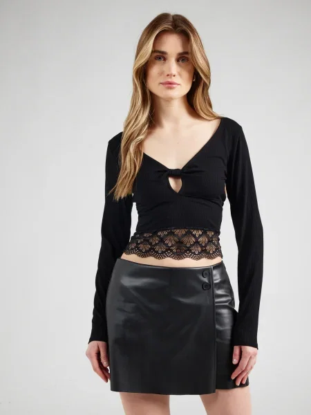 ABOUT YOU Tricou Jolanda' negru