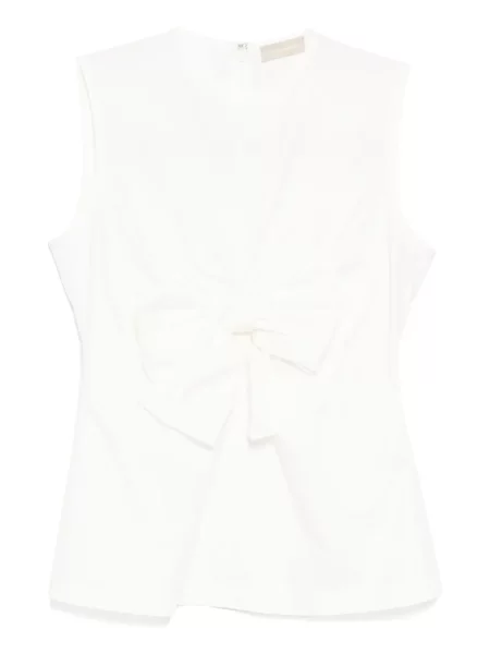 Top Elie Saab popelinowy