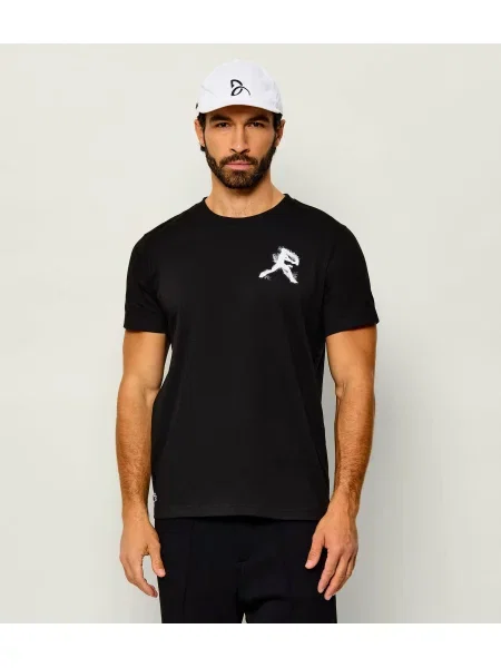 Lacoste Tricou | Lacoste x Novak Djokovic negru