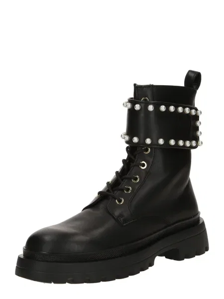 LOVE MOSCHINO Trappers negru