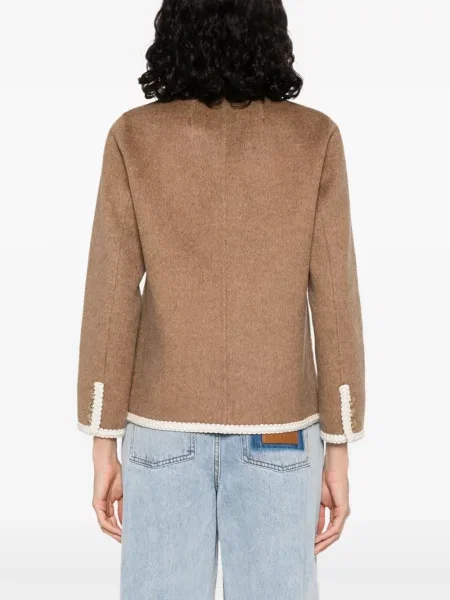 Geacă cu puf Sandro maro