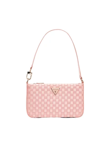 Guess torebka TWILLER różowa