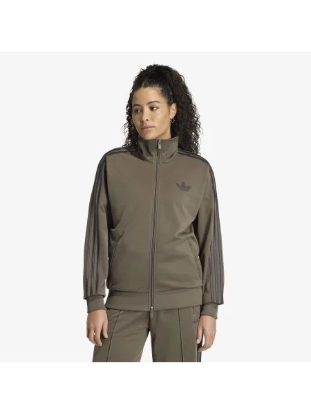 Sweatshirt adidas Firebird Track Top Loose Branch/ Utility Black S negru