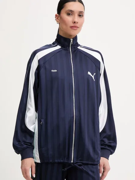 Puma bluza PUMA x GUIZIO granatowy z aplikacją niebieska