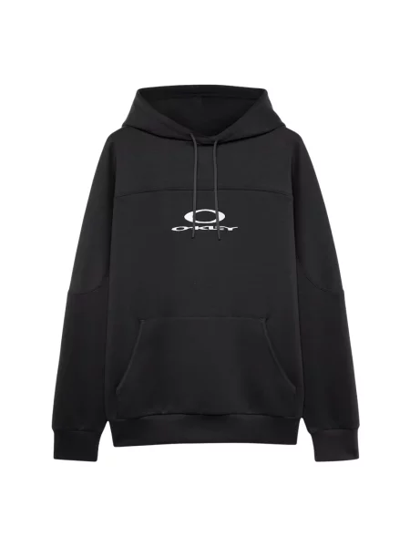 Bluza z kapturem Oakley polarowa z kapturem retro czarna