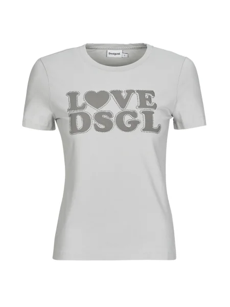 Tričko Desigual biela