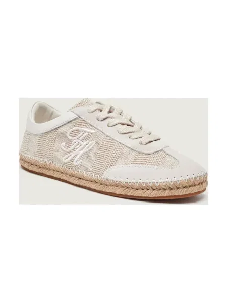 Tommy Hilfiger Espadrilles Th Heritage Rope Sneaker Ekru bézs