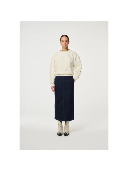 Bluza Fabienne Chapot w serca beżowa