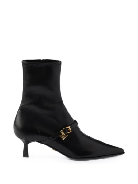 Botine Prada din piele negru