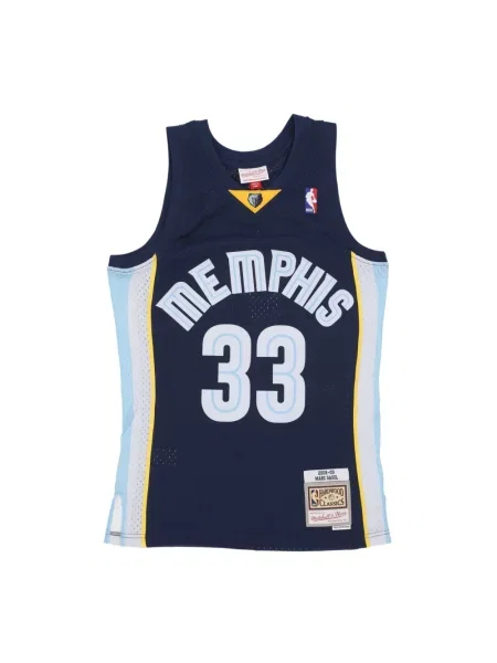 Koszulka sportowa Mitchell & Ness niebieska