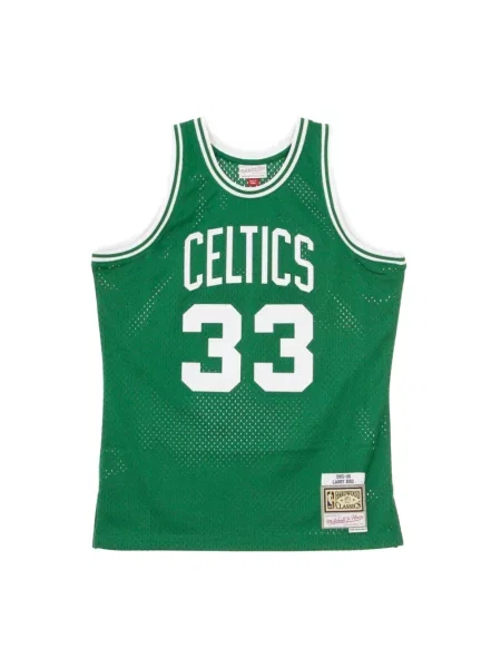 Koszulka sportowa Mitchell & Ness z dżerseju bez rękawów zielona