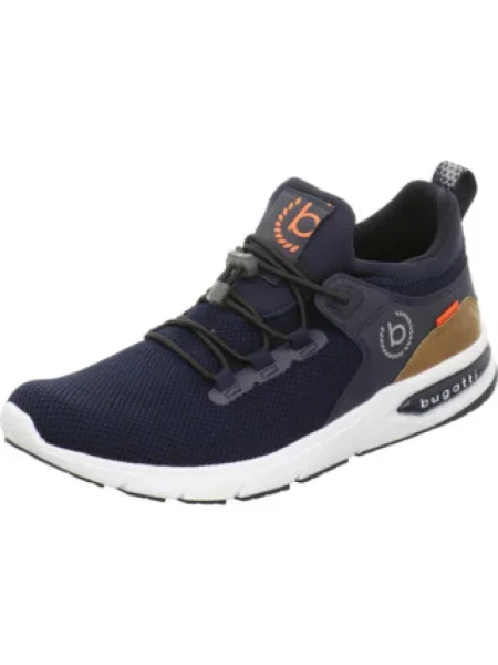 Sneakersy Bugatti z autografem fioletowe