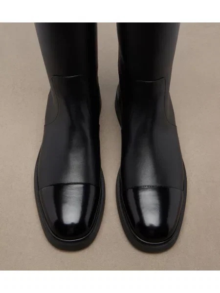 Cizme Valentino Garavani din piele negru
