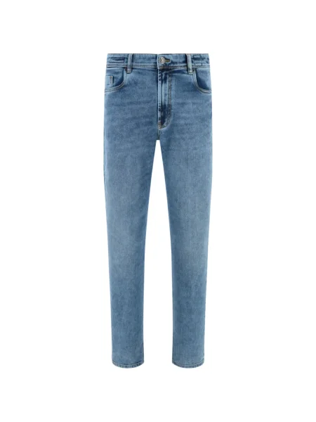 Straight fit džíny Boggi Milano modré
