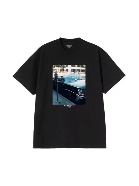 Carhartt Wip Koszulki Mężczyzna L S/S Warm Views T-Shirt czarny