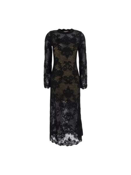 Sukienka maxi Twinset czarna