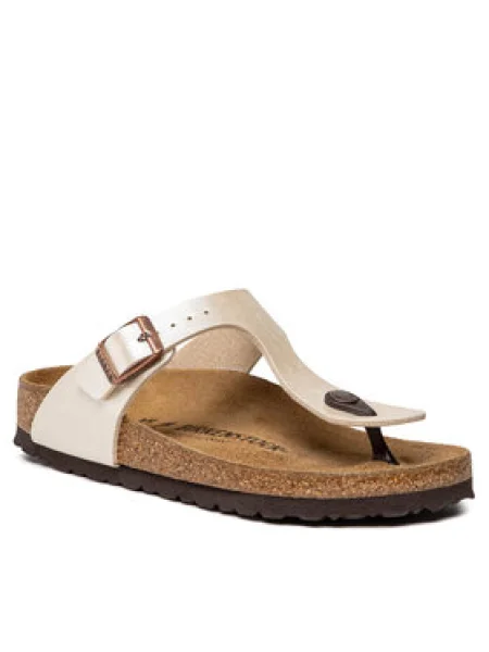 Papuci Birkenstock alb