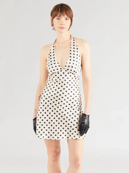 Studioselect Rochie de vară Ina crem negru