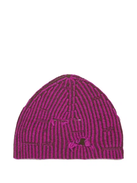 Czapka dziecięca Mm6 Maison Margiela różowa