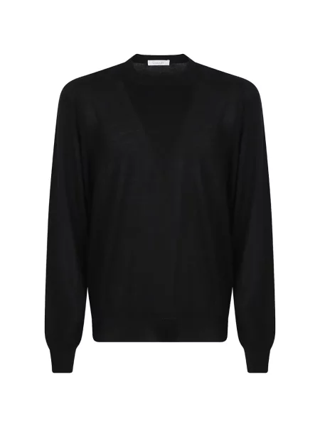 Pulover Cruciani tricotate cu decolteu rotund negru