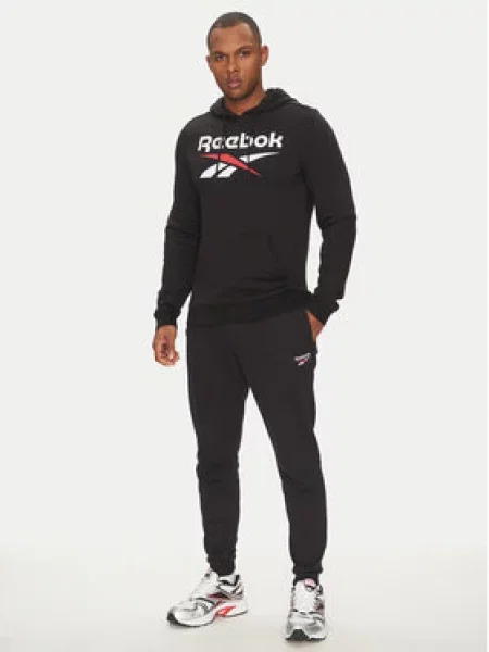 Reebok Mikina Identhlty Big Logo Černá bílá