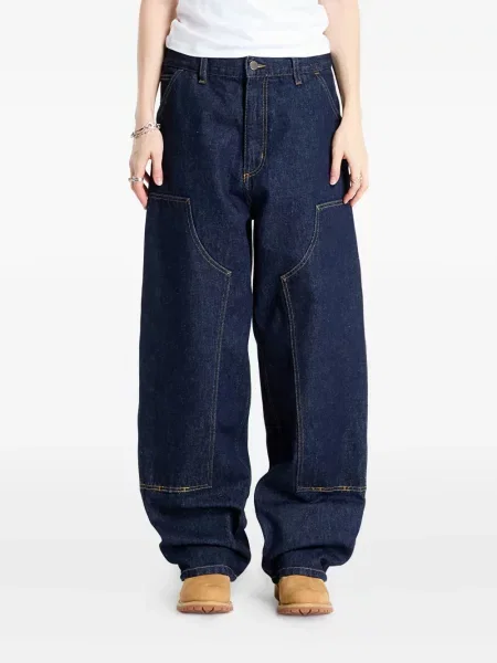 Pantaloni Carhartt Wip albastru