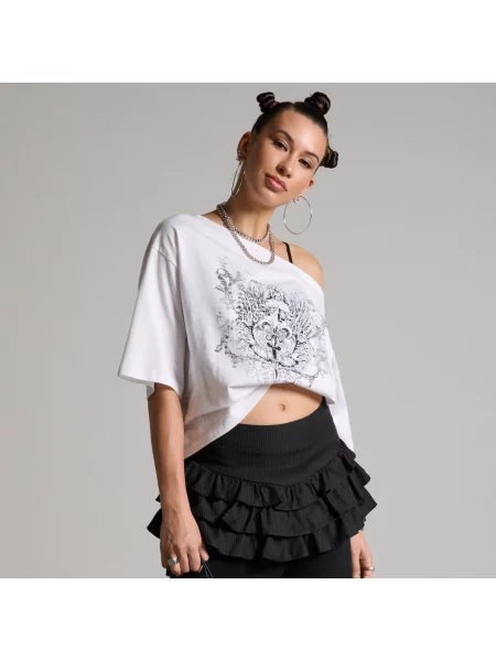 Футболка Cropp белая