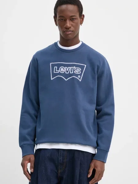 Суитчър Levi's® с принт синьо