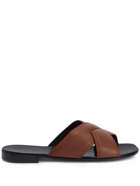 Sandale Giuseppe Zanotti din piele maro