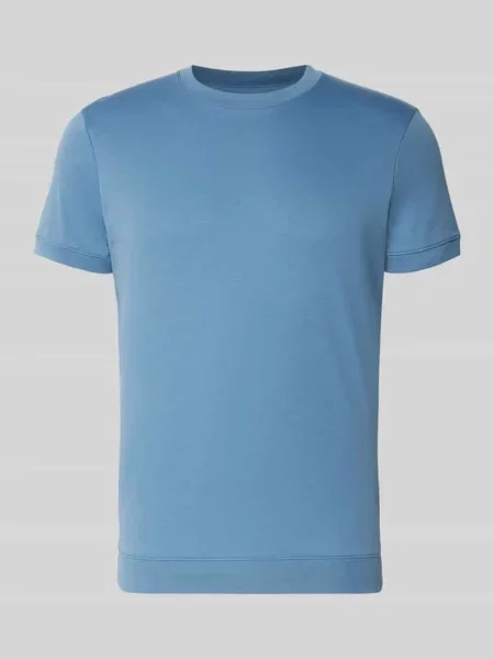 T-shirt z okrągłym dekoltem Ragman niebieska