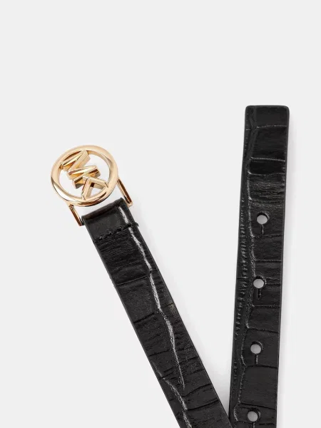 Ремень Michael Michael Kors с ремешками черный