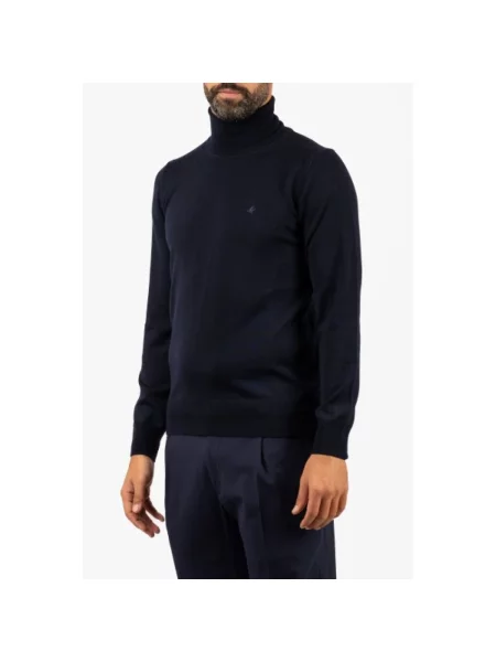 Sweter Brooksfield wełniany niebieski