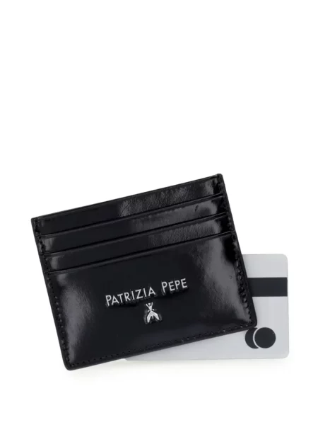 Peněženka Patrizia Pepe s autogramem černá