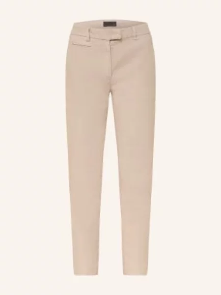 Dondup Spodnie Kobieta Pantalone Slim Perfect beżowy