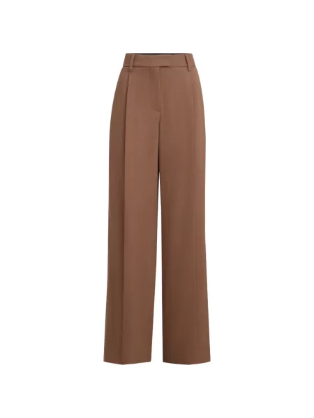 Pantaloni Brunello Cucinelli de lână maro