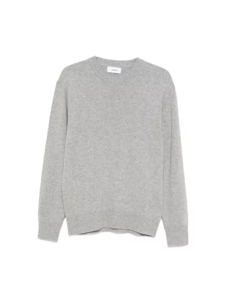 Sweter Lardini z alpaki szary