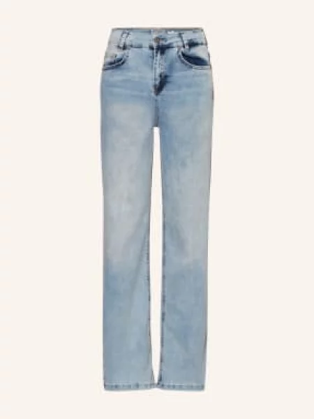 Blue Effect Jeansy Wide Leg Fit blau niebieskie