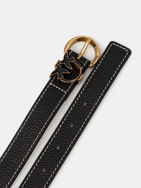 Pinko De piele TAMBORIL negru