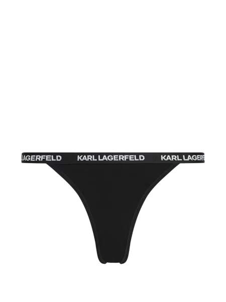 Stringai Karl Lagerfeld su autografu rožinė