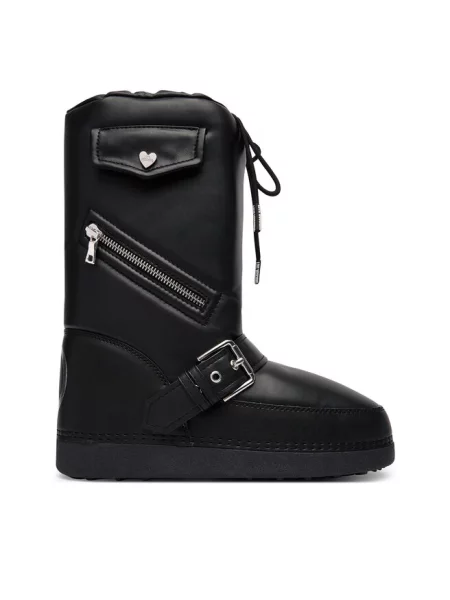 Śniegowce LOVE MOSCHINO czarne