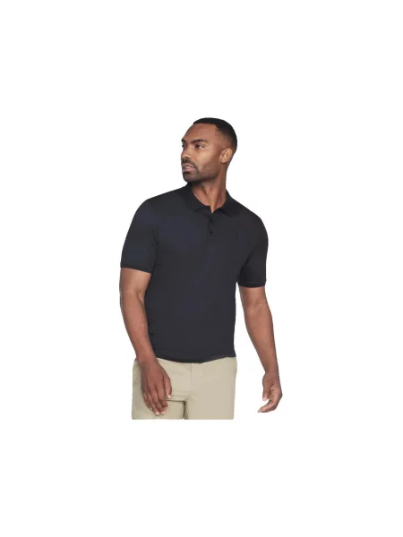 Tricou polo Skechers negru